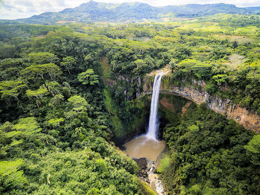 Chamarel Wasserfall