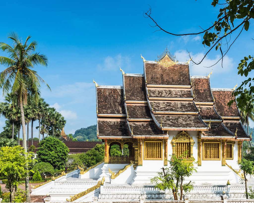 1024-5-4 the Haw Pha Bang Buddha temple of the National museum complex of Luang Prabang, Laos