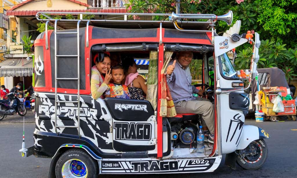 Tuk Tuk in Phnom Penh