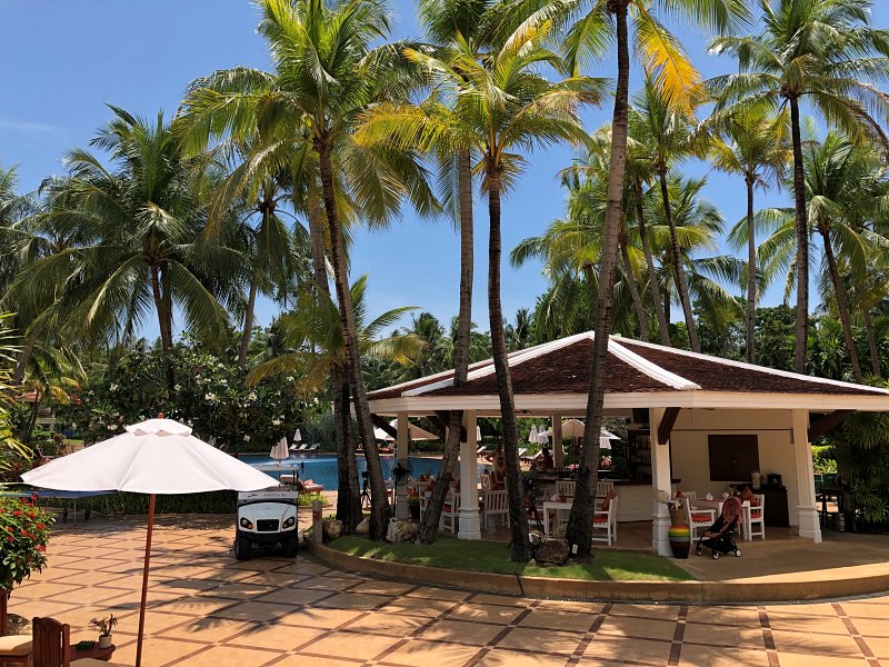 Bistro beim Pool